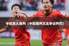 中超恶人裁判（中超裁判又出争议判罚）