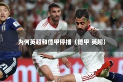 为何英超和德甲停播（德甲 英超）