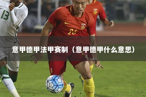 意甲德甲法甲赛制(意甲德甲什么意思)